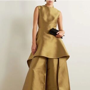 Ladies Gold Fashion Jumpsuit, has never been worn, tags still on.